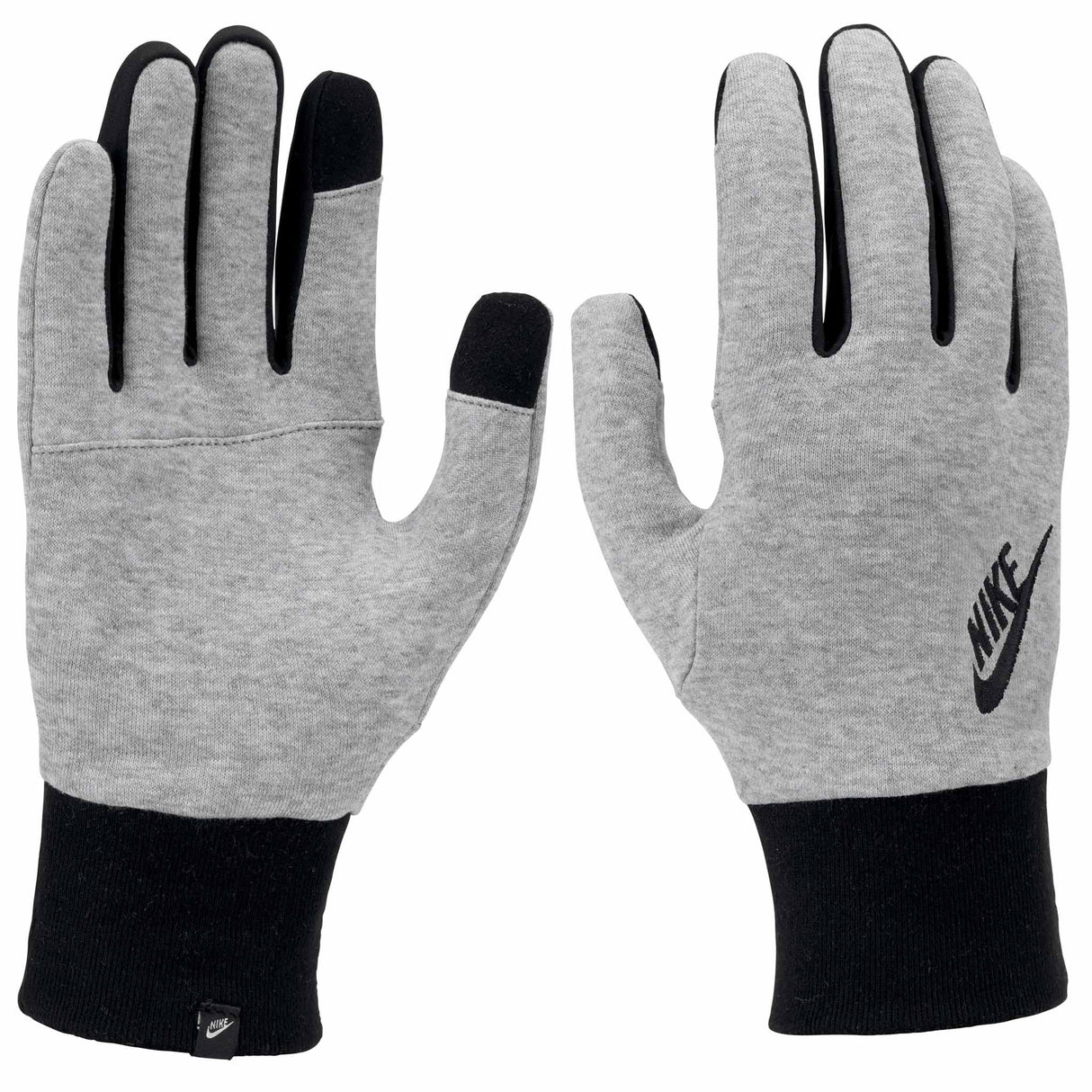 Gants Nike Club Fleece 2.0 Training Gloves homme - Grey Heather / Black