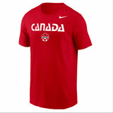 Canada Soccer Nike Core SS Tee - Red