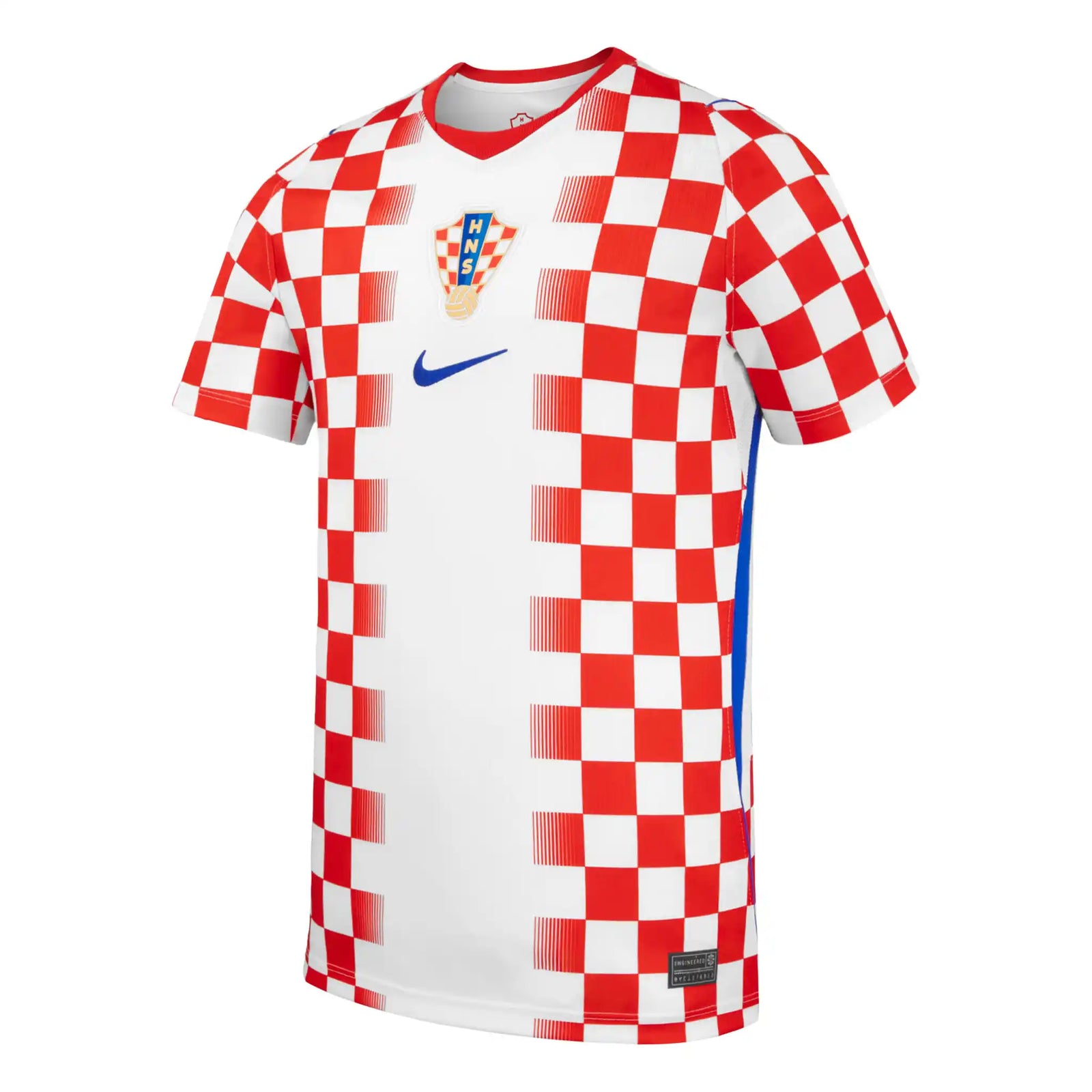 Maillot blanc Nike Croatie Soccer 2026 Stadium domicile pour enfants