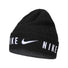 Nike Dri-Fit Lightweight Knit Tuque à revers unisexe - Noir / Blanc