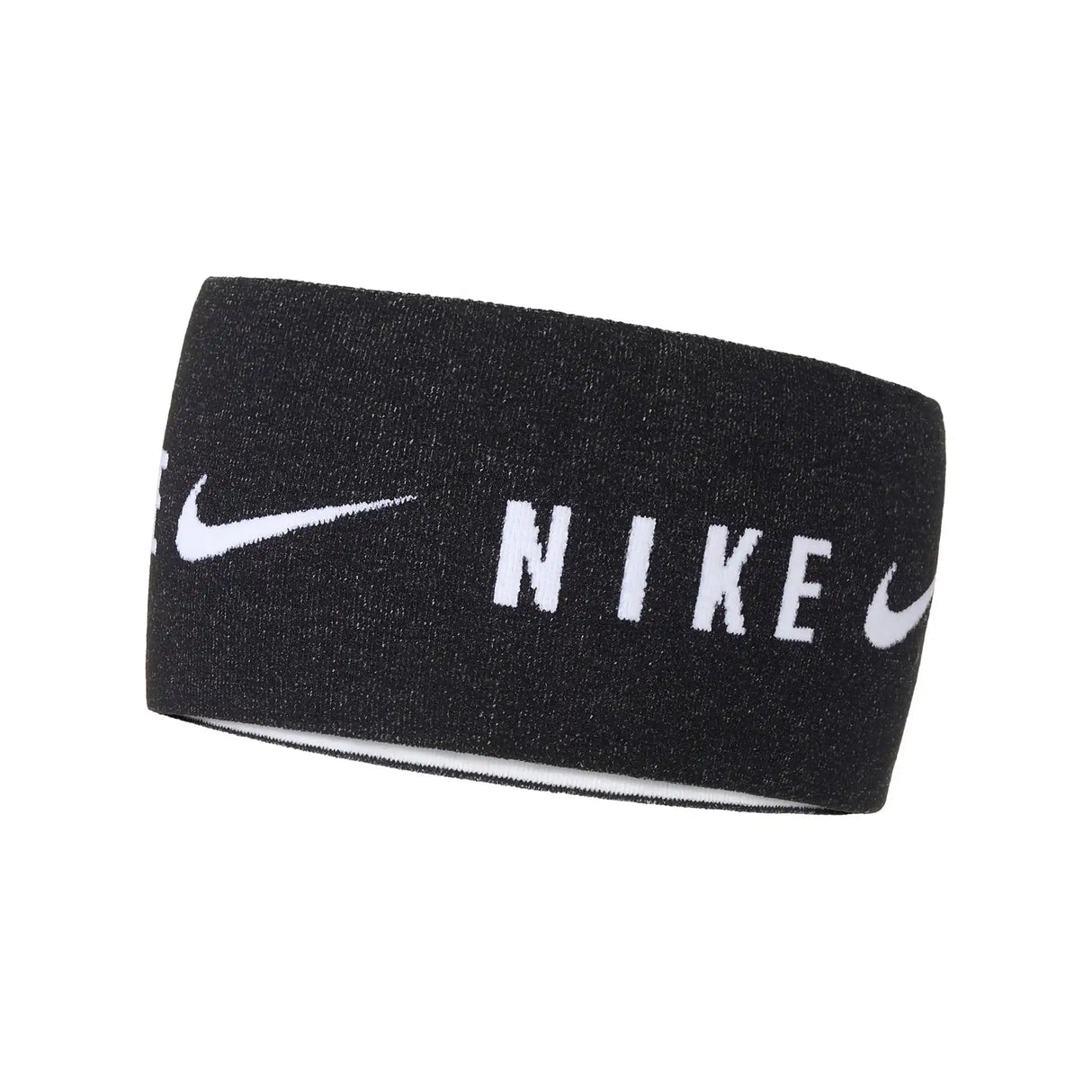 Nike bandeau de tête Dri-Fit Lightweight Knit - Noir / Blanc