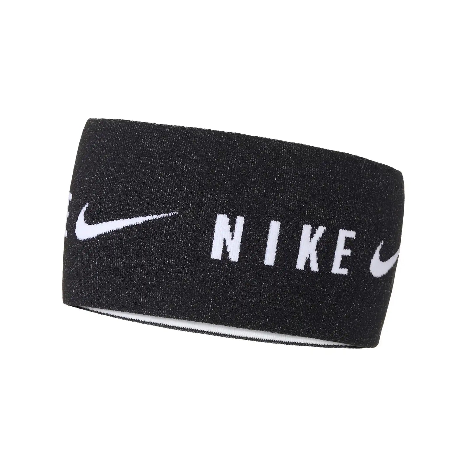 Nike bandeau de tête Dri-Fit Lightweight Knit - Noir / Blanc