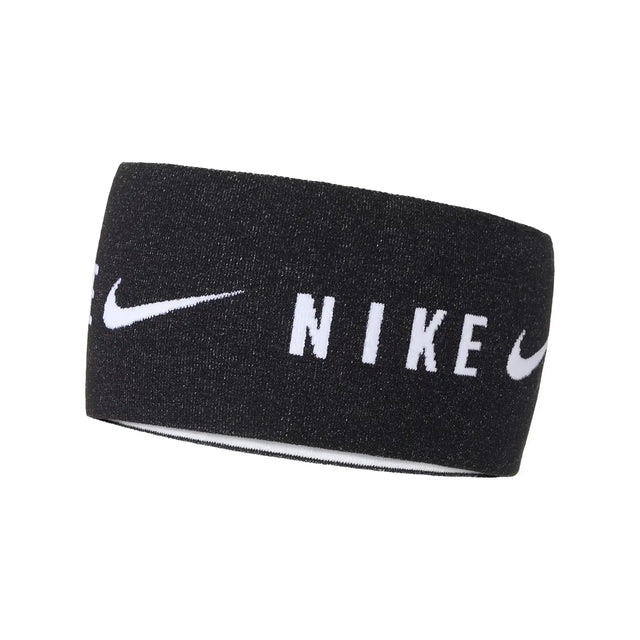 Nike bandeau de tête Dri-Fit Lightweight Knit - Noir / Blanc