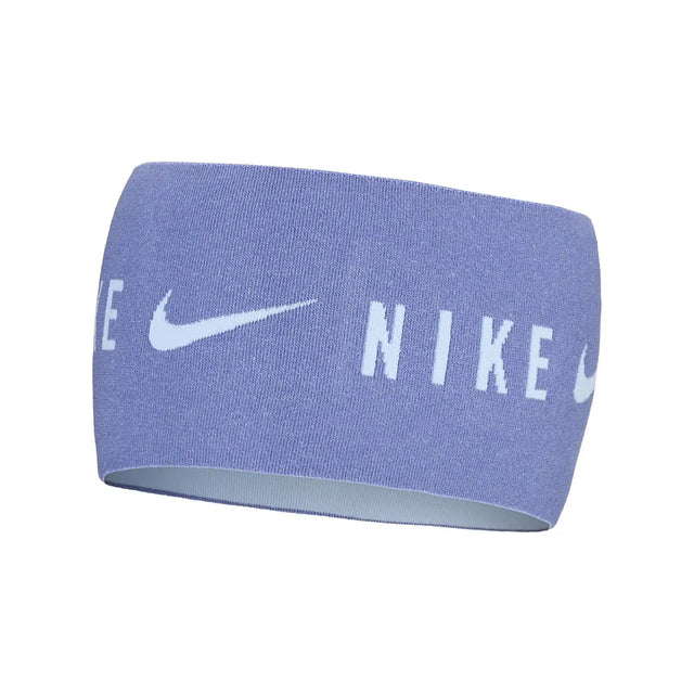 Nike bandeau de tête Dri-Fit Lightweight Knit - Indigo / Ghost