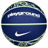 Nike Everyday Playground Basketball - Deep Royal Blue / Vapor Green / White