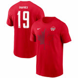 Nike Canada Soccer Alphonso Davies Name & Number T-shirt for Men