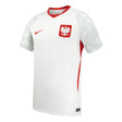 Maillot blanc Nike Pologne Soccer 2026 Stadium domicile homme