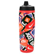 Nike Refuel 32oz Graphic bouteille d'eau sport compressible - Light Crimson / Black