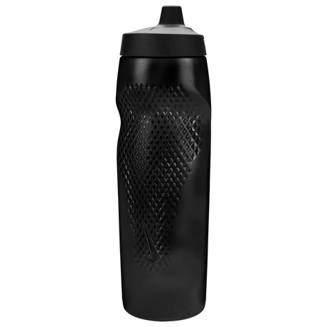 Nike Refuel 32oz Graphic bouteille d'eau sport compressible - Black / Black / Black / White