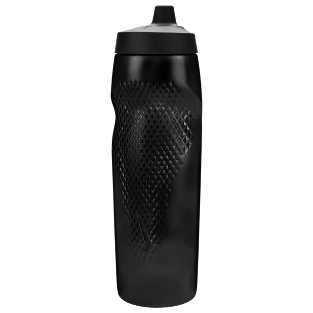 Nike Refuel 32oz Graphic bouteille d'eau sport compressible - Black / Black / Black / White