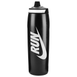 Nike Refuel 32oz Graphic bouteille d'eau sport compressible - Black / Black / Black / White