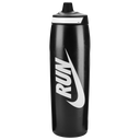 Nike Refuel 32oz Graphic bouteille d'eau sport compressible - Black / Black / Black / White