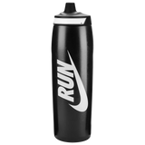 Nike Refuel 32oz Graphic bouteille d'eau sport compressible - Black / Black / Black / White