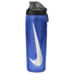 Nike Refuel Locking Lid 24oz bouteille d'eau sport refermable-Game Royal / Black / Silver Iridescent