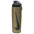 Nike Refuel Locking Lid 24oz bouteille d'eau sport refermable-Metallic Gold / Black / Black Iridescent