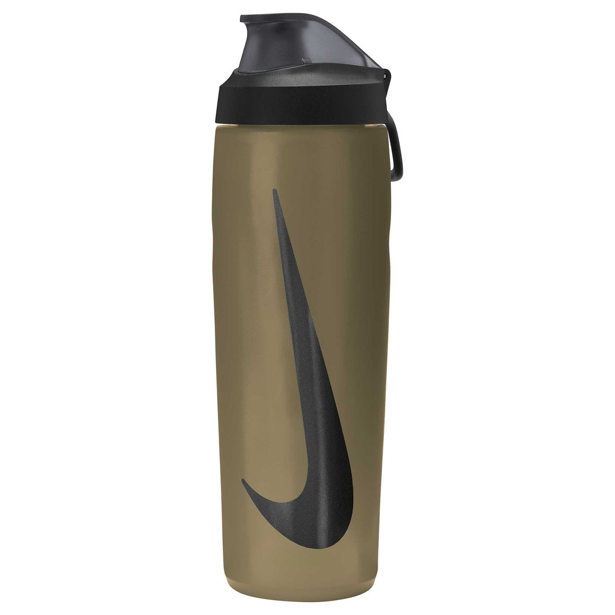 Nike Refuel Locking Lid 24oz bouteille d&#39;eau sport refermable-Metallic Gold / Black / Black Iridescent