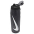Nike Refuel Locking Lid 32oz bouteille d'eau sport refermable -Anthracite / Black / Silver Iridescent