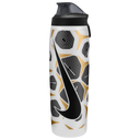 Nike Refuel Locking Lid Graphic 32oz  - Clear / Black / Flt Gold / Flt Silver / Black