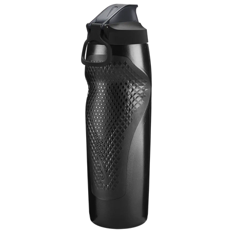 Nike Refuel Locking Lid Graphic 32oz  - Black / Black / Black / White