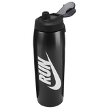 Nike Refuel Locking Lid Graphic 32oz  - Black / Black / Black / White