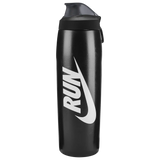 Nike Refuel Locking Lid Graphic 32oz  - Black / Black / Black / White
