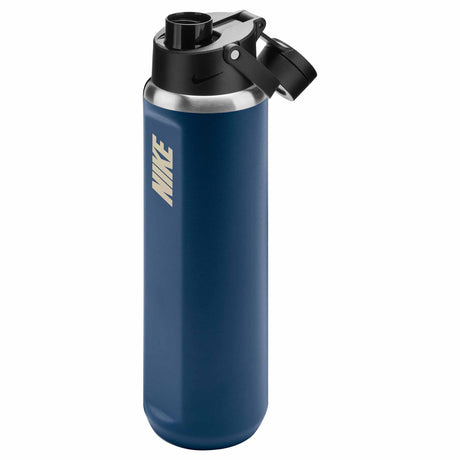 Nike SS Recharge Chug Bottle 24 oz - Blue Force / Black / Light Khaki