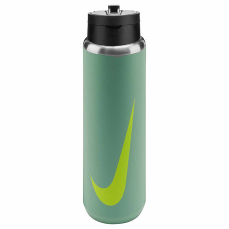 Nike SS Recharge Straw Bottle 24 oz - Cannon / Black / Volt