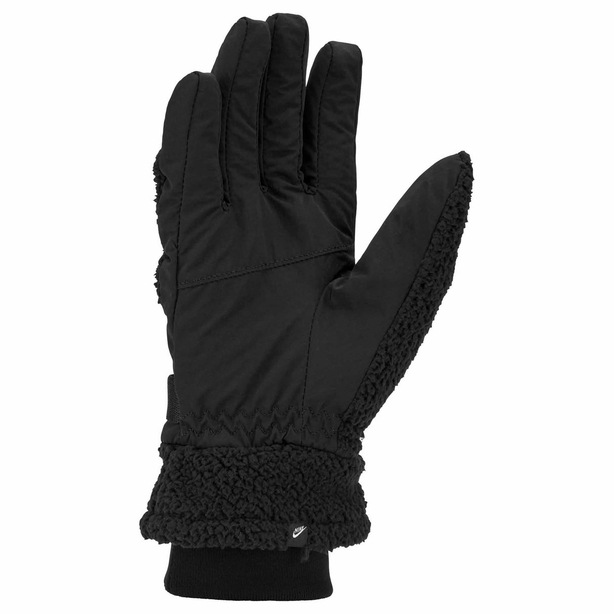 Nike Sherpa TG gants d'hiver sport pour homme - noir / noir / blanc - paume