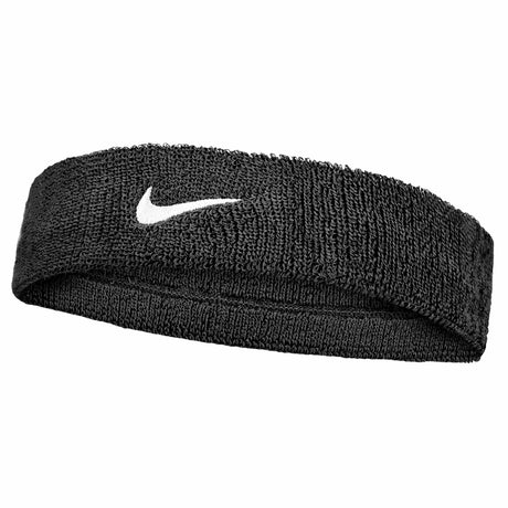 Nike Swoosh Classic Headband - Black / White