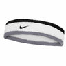 Nike Swoosh Classic Headband - White / Cool Grey / Black