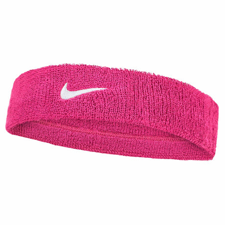 Nike Swoosh Classic Headband - Vivid Pink / White