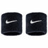 Nike Swoosh Classic Wristbands 2-pack - Black / White