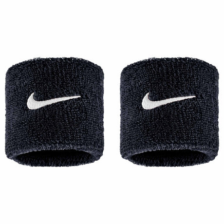 Nike Swoosh Classic Wristbands 2-pack - Black / White