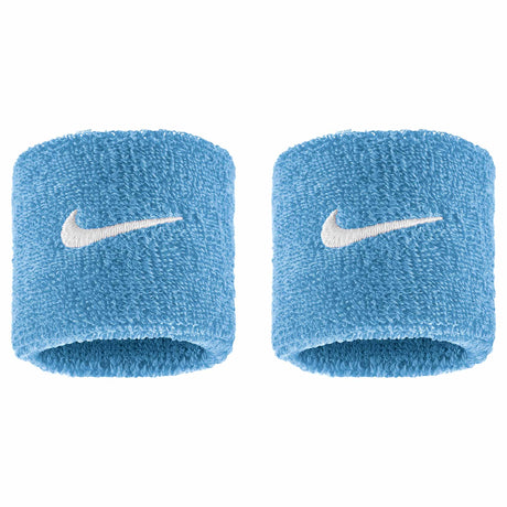 Nike Swoosh Classic Wristbands 2-pack - University Blue / White
