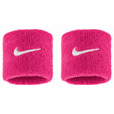 Nike Swoosh Classic Wristbands 2-pack - Vivid Pink / White