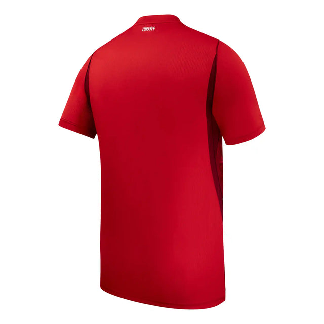Maillot rouge Nike Turquie Soccer 2026 Stadium domicile pour homme