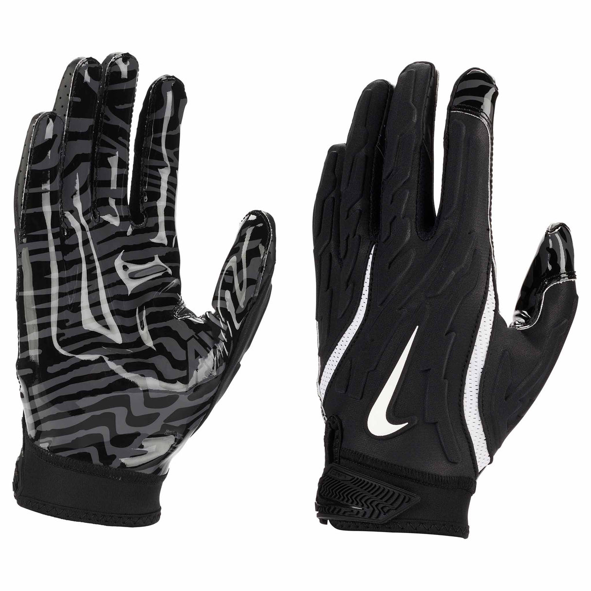 Nike Youth Superbad 7.0 Football Gloves - Black / White