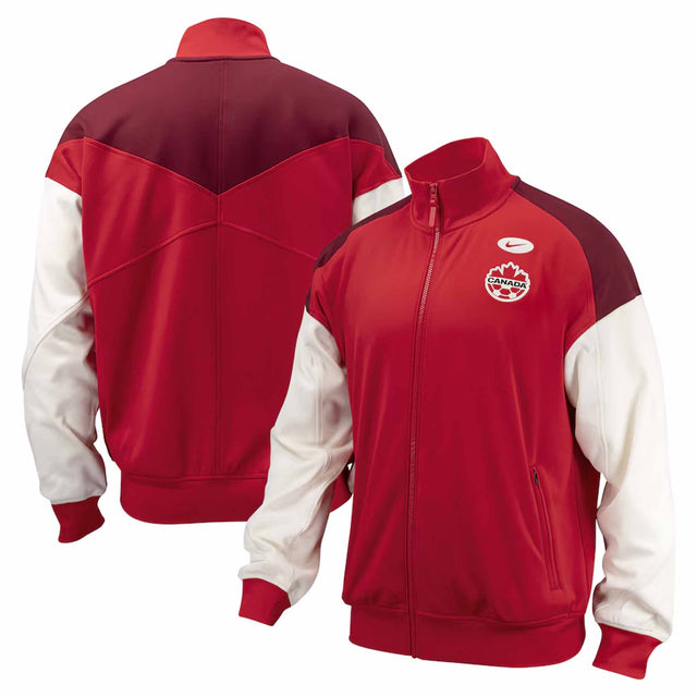Nike Nike Canada Soccer 2024 Anthem veste de l'équipe nationale pour homme