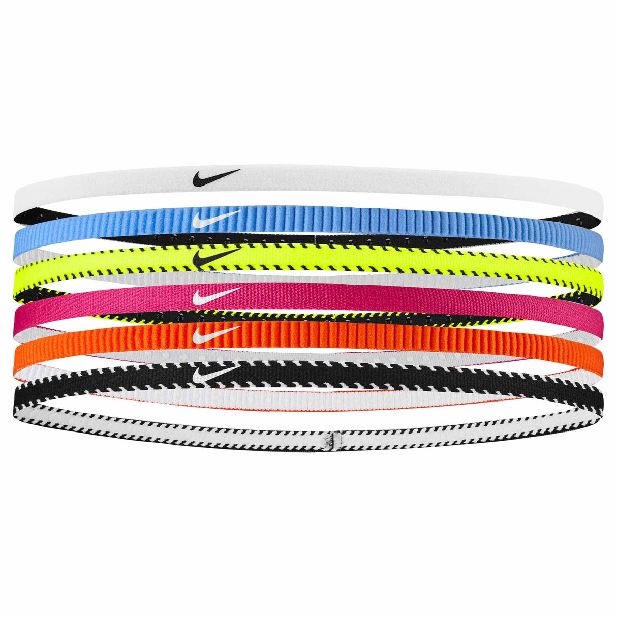 Nike Nike Flex Classic Slim Headbands 6-pack bandeaux pour cheveux