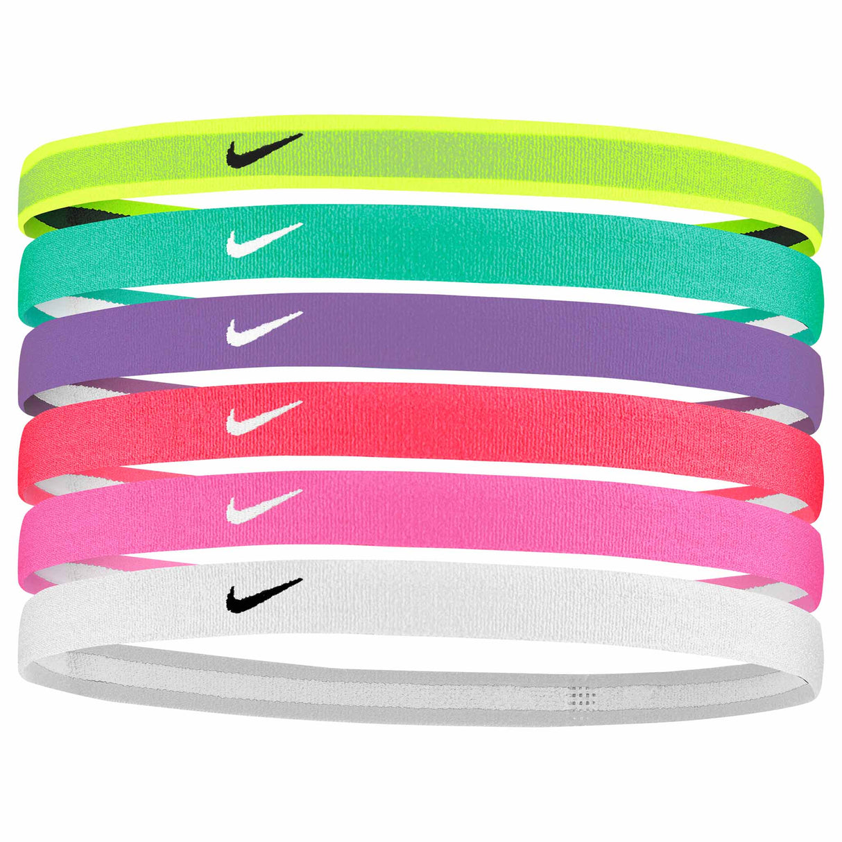 Nike Nike Youth Swoosh Headbands 6pk bandeaux sport pour cheveux pour enfant