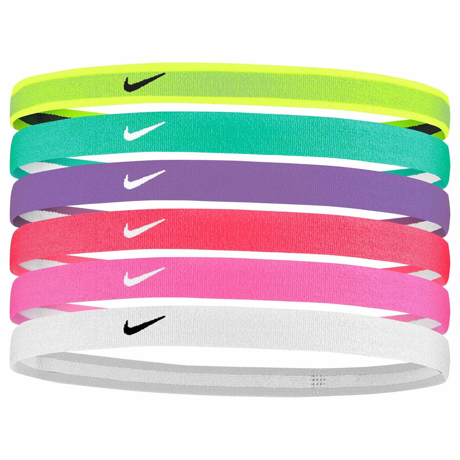 Nike Nike Youth Swoosh Headbands 6pk bandeaux sport pour cheveux pour enfant
