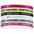 Nike Nike printed 6pk bandeaux sport assortis pour cheveux