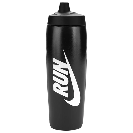 Nike Refuel 24oz Graphic bouteille d'eau sport compressible - Black / Black / Black / White