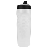 Nike Refuel 24oz Graphic bouteille d'eau sport compressible - Clear / Black / Flt Gold / Flt Silver / Black