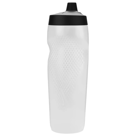 Nike Refuel 24oz Graphic bouteille d'eau sport compressible - Clear / Black / Flt Gold / Flt Silver / Black