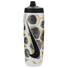 Nike Refuel 24oz Graphic bouteille d'eau sport compressible - Clear / Black / Flt Gold / Flt Silver / Black