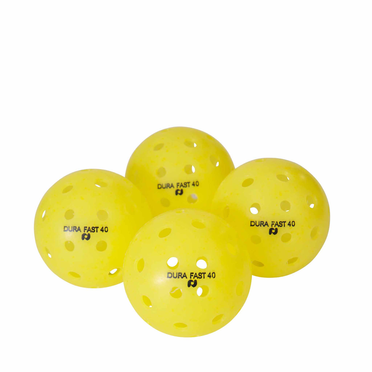 Onix Dura Fast-40 Pickleballs - Ensemble de 4 - Jaune