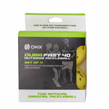Onix Dura Fast-40 Pickleballs - Pack of 4