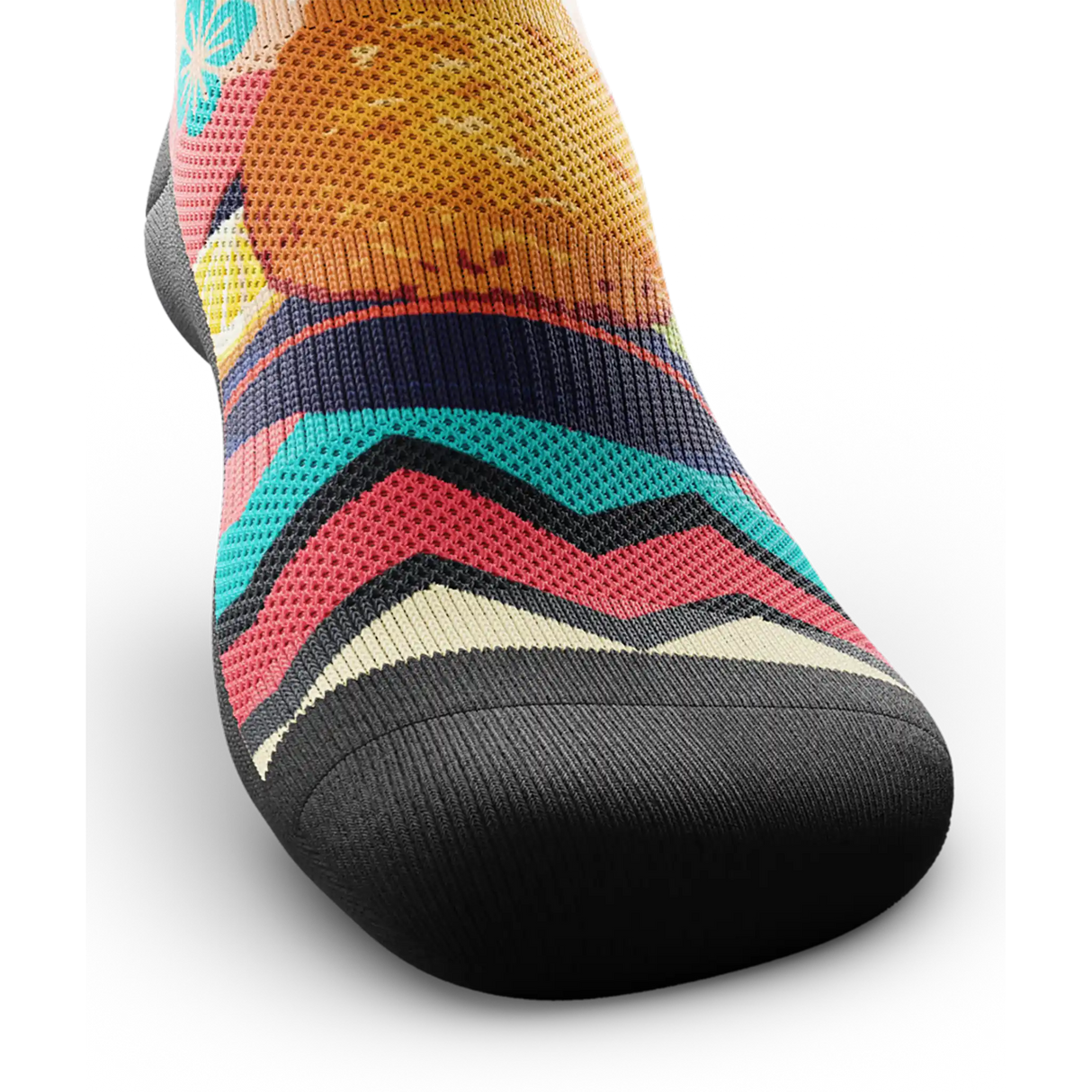 Outway Barkatsu Crew Chaussette de course à pied unisexe - Noir / Bleu