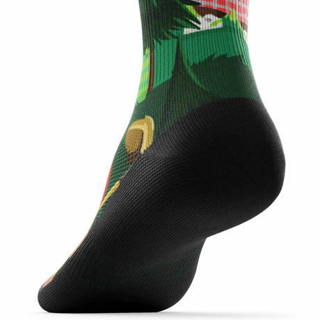 Outway Beaver Wood Crew Chaussette de course à pied unisexe
